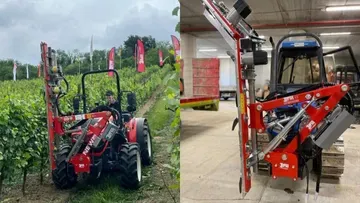 BFM Italy показала первую электрическую машину для обрезки виноградников